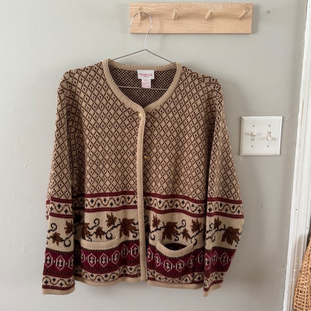 VTG.  Crystal-Kobe fall sweater